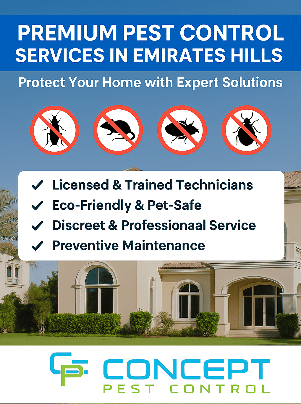 Pest Control in Emirates Hills